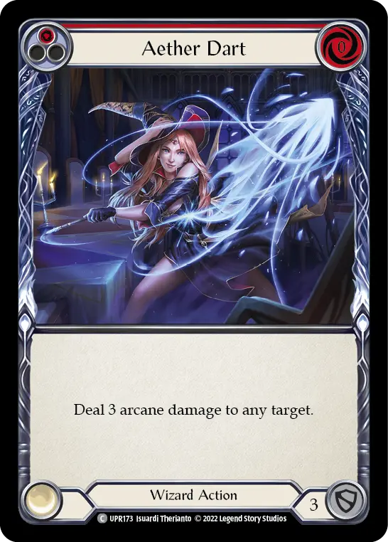 Card: Aether Dart (red)