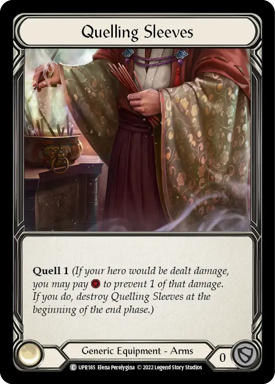 Card: Quelling Sleeves