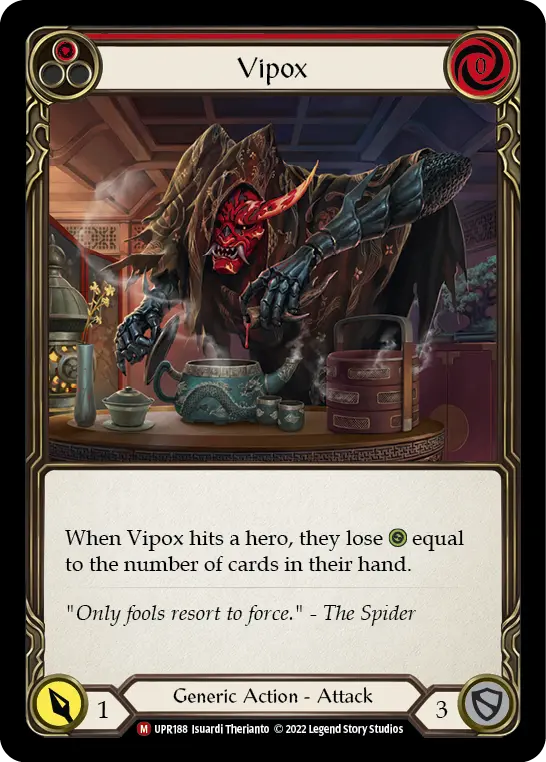 Card: Vipox (red)