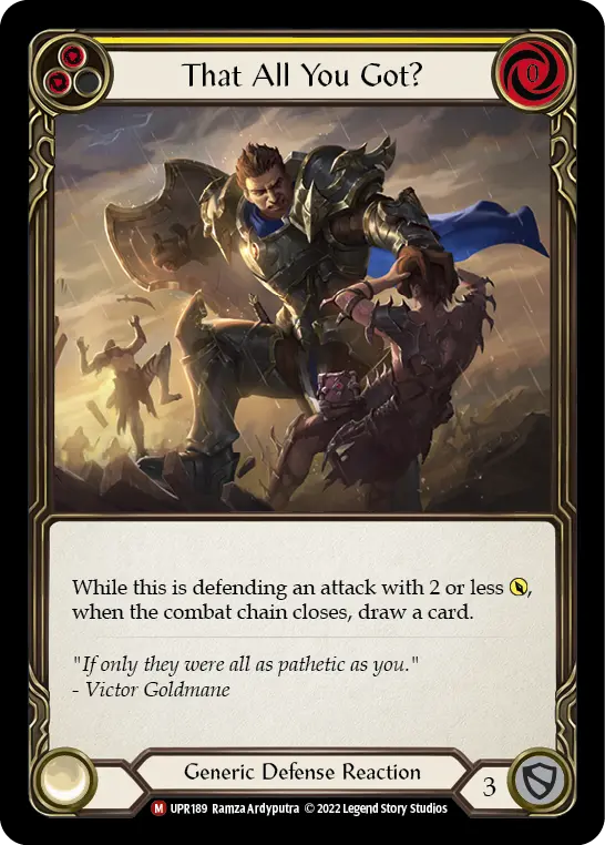 Card: That All You Got? (yel)