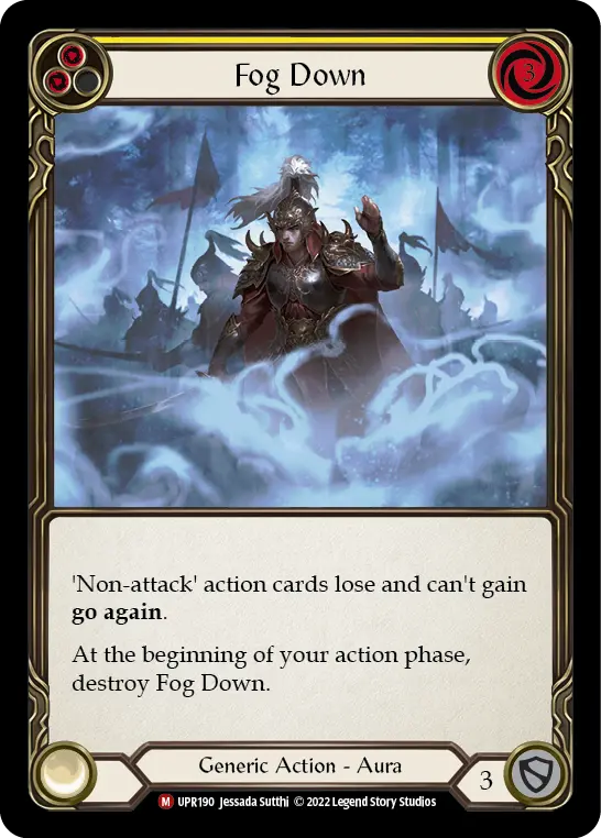 Card: Fog Down (yel)