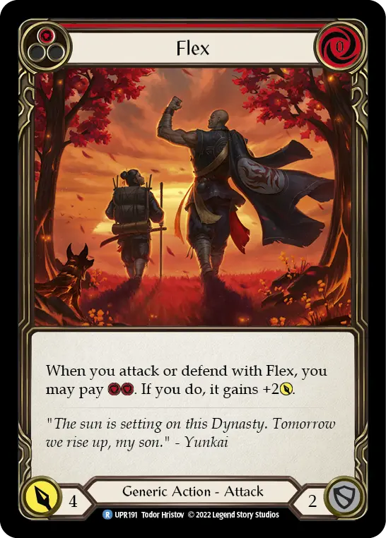 Card: Flex (red)