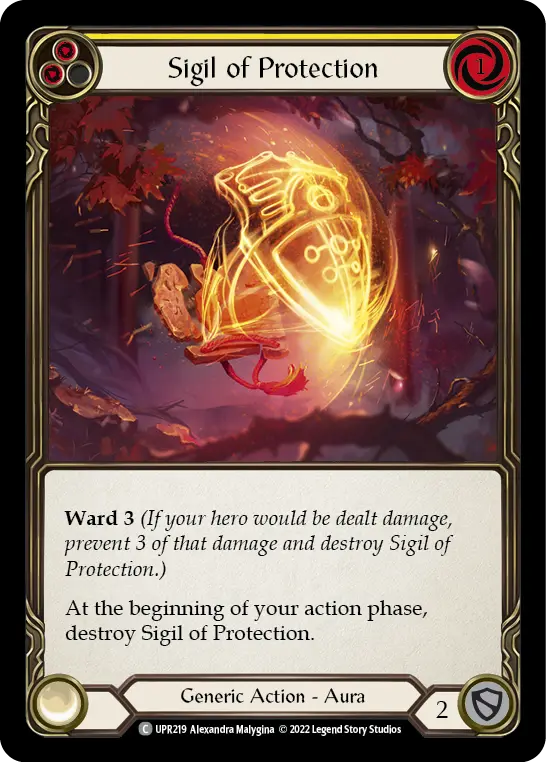 Card: Sigil of Protection (yel)