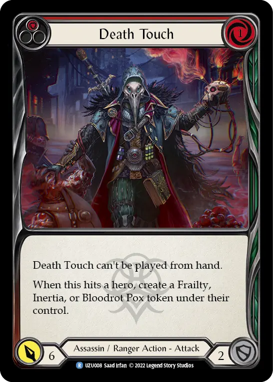 Card: Death Touch (red)