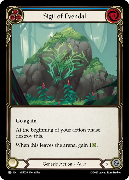 Card: Sigil of Fyendal (blu)