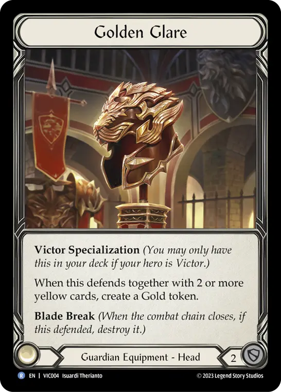Card: Golden Glare