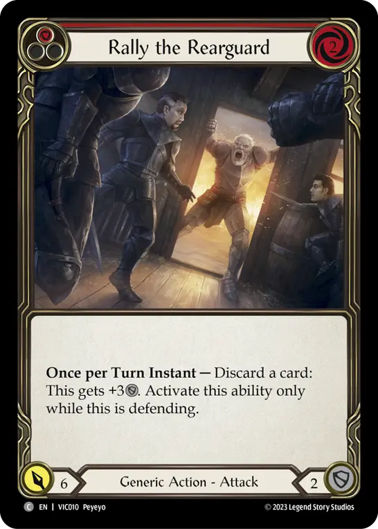 Card: Rally the Rearguard (red)
