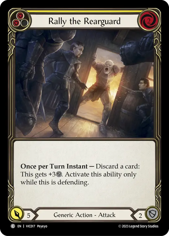 Card: Rally the Rearguard (yel)