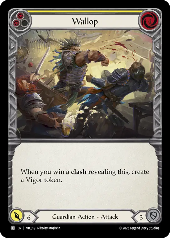 Card: Wallop (yel)