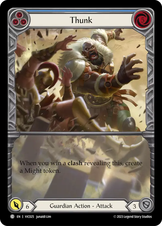 Card: Thunk (blu)