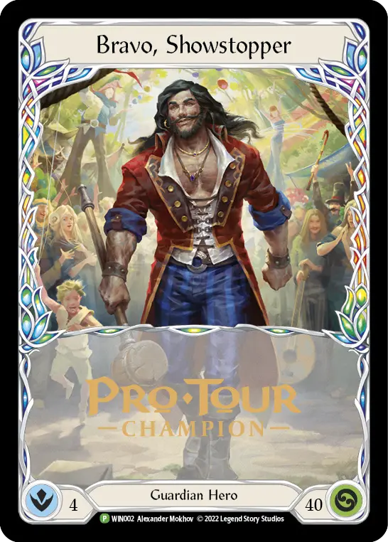Card: Bravo, Showstopper