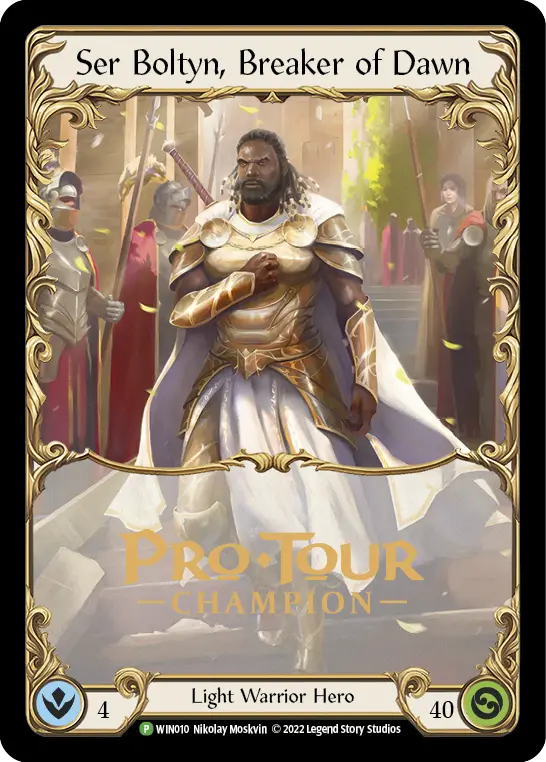Card: Ser Boltyn, Breaker of Dawn