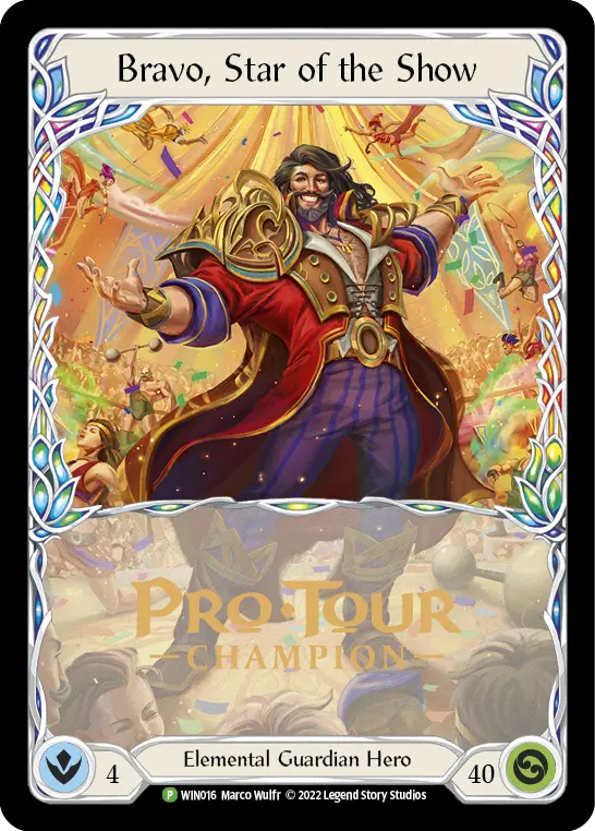 Card: Bravo, Star of the Show