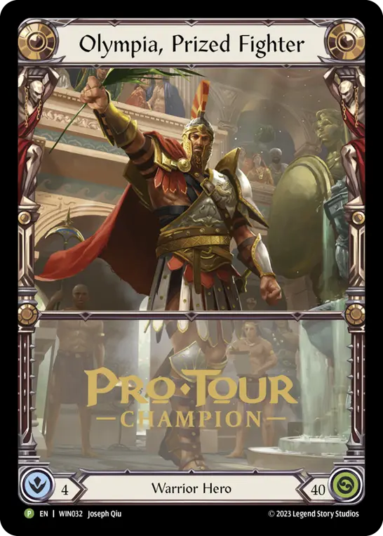 Card: Olympia, Prized Fighter