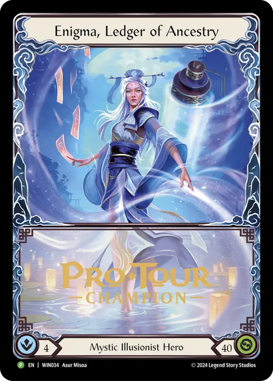 Card: Enigma, Ledger of Ancestry