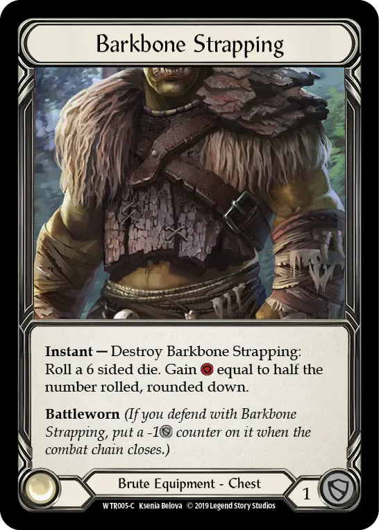 Card: Barkbone Strapping