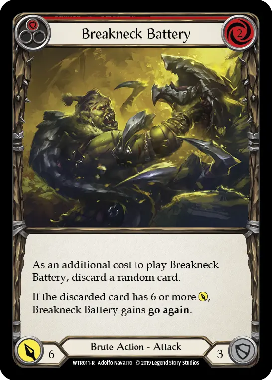 Card: Breakneck Battery (red)