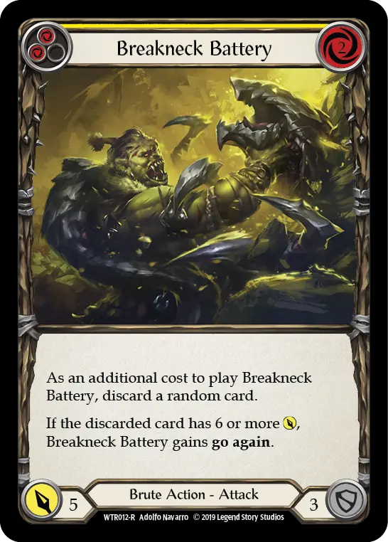 Card: Breakneck Battery (yel)