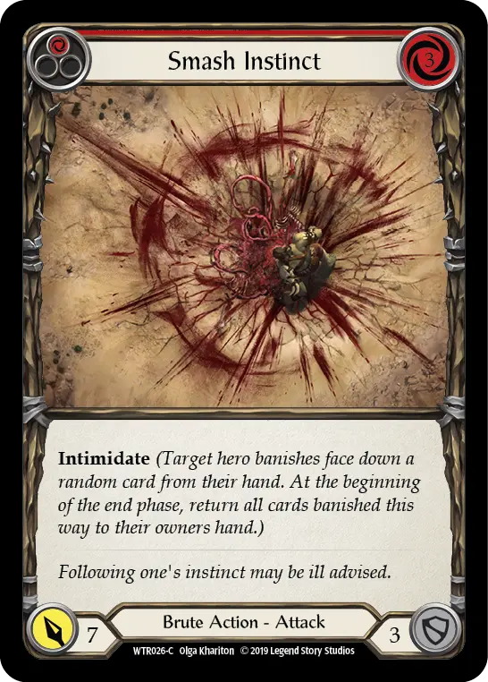 Card: Smash Instinct (red)