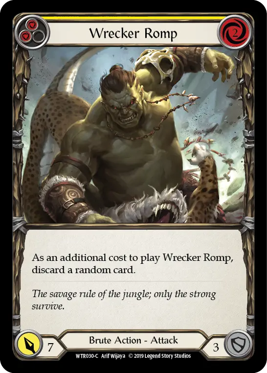 Card: Wrecker Romp (yel)