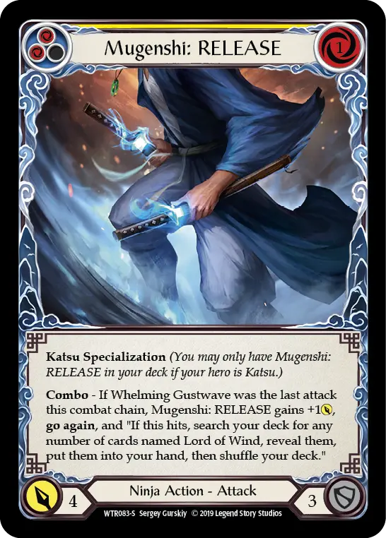 Card: Mugenshi: RELEASE (yel)