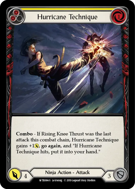 Card: Hurricane Technique (yel)