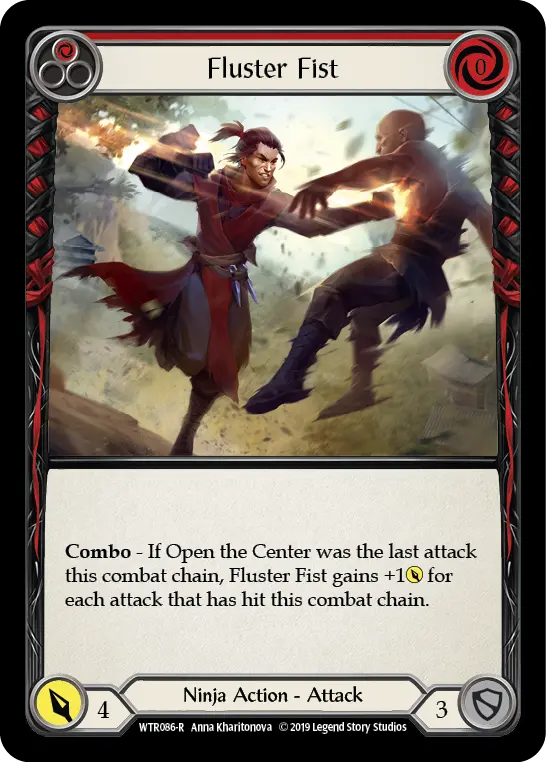 Card: Fluster Fist (red)