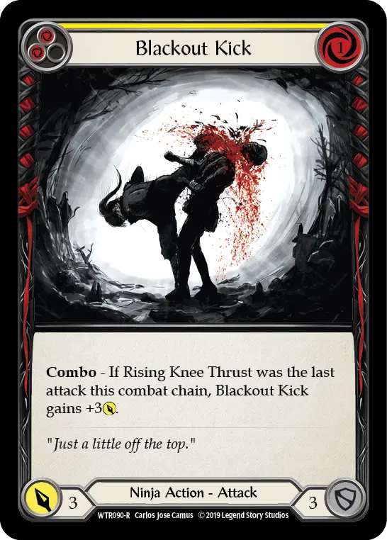 Card: Blackout Kick (yel)
