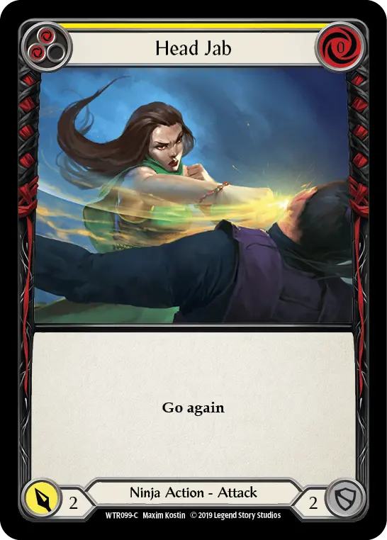 Card: Head Jab (yel)