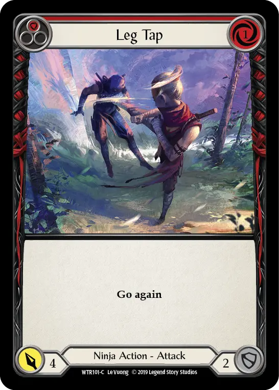 Card: Leg Tap (red)