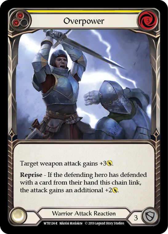 Card: Overpower (yel)