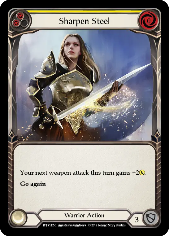 Card: Sharpen Steel (yel)