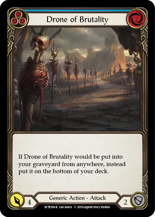 Card: Drone of Brutality (blu)