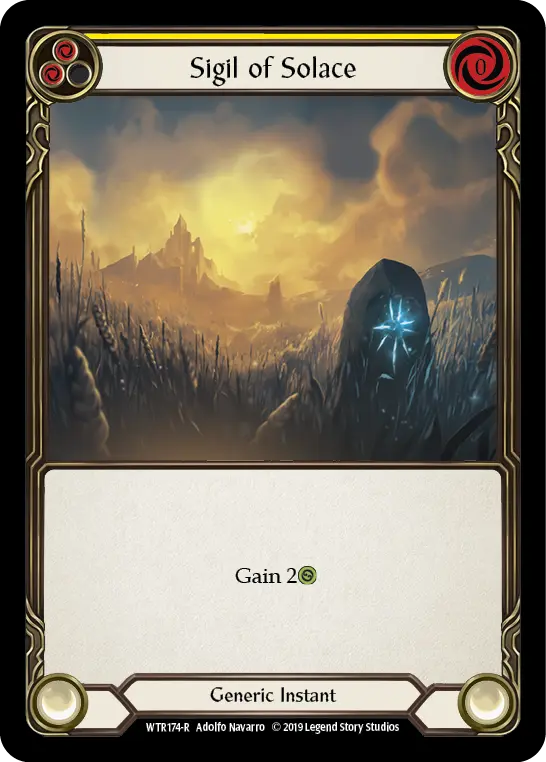 Card: Sigil of Solace (yel)