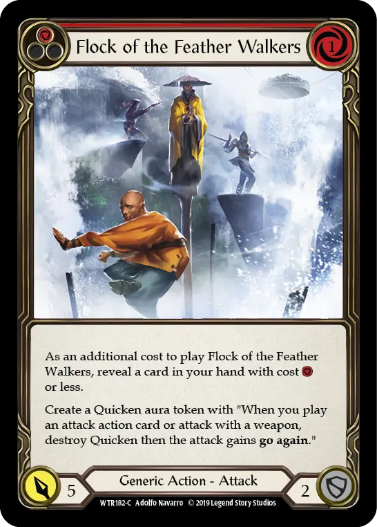 Card: Flock of the Feather Walkers (red)
