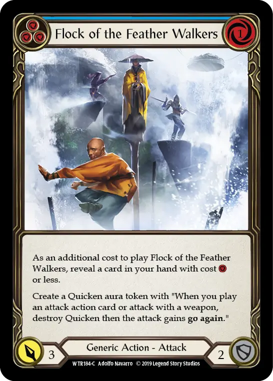 Card: Flock of the Feather Walkers (blu)