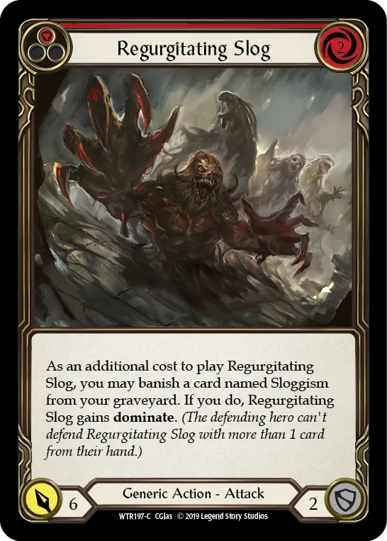 Card: Regurgitating Slog (red)