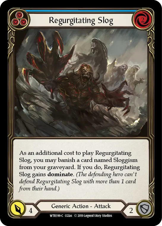 Card: Regurgitating Slog (blu)