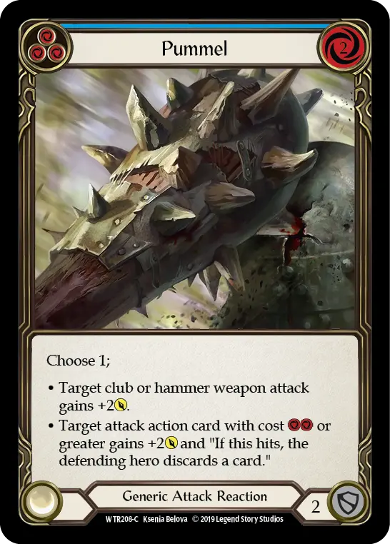 Card: Pummel (blu)