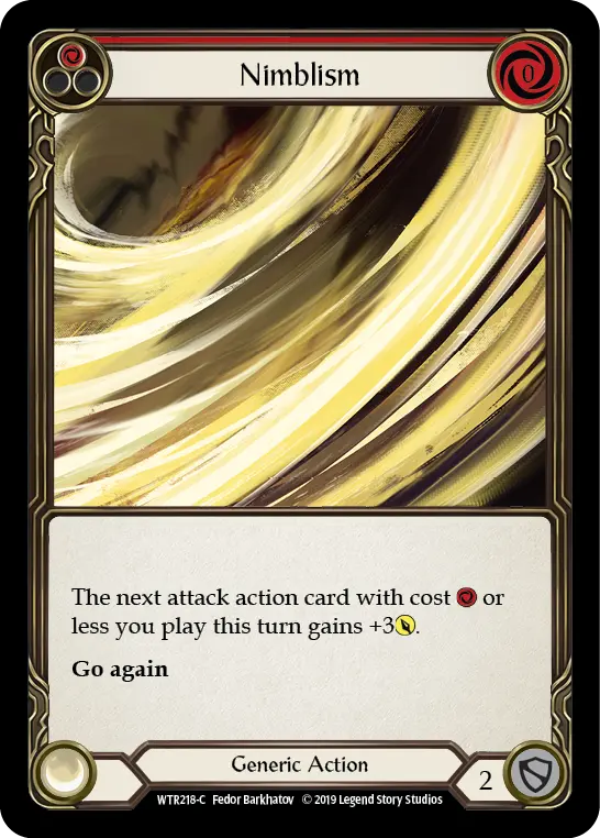 Card: Nimblism (red)