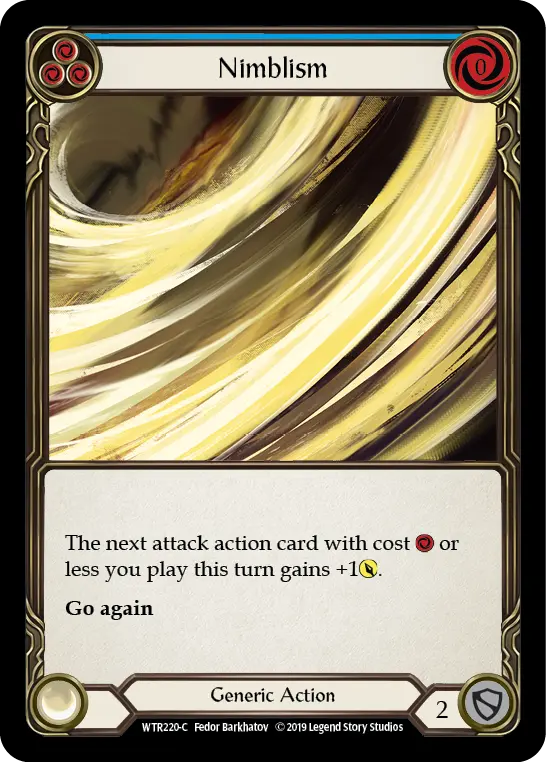 Card: Nimblism (blu)
