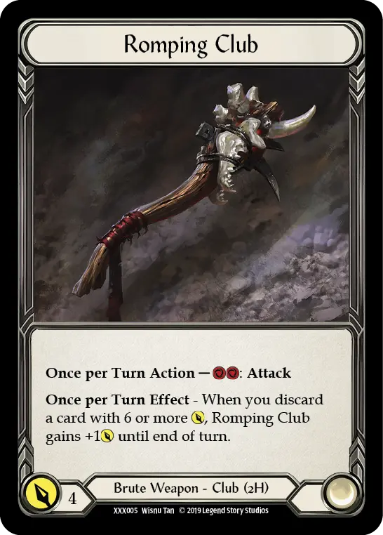 Card: Romping Club