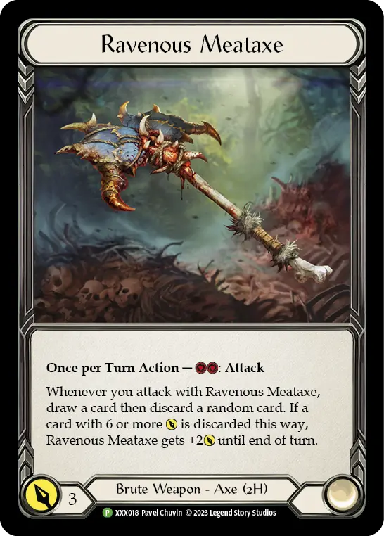 Card: Ravenous Meataxe