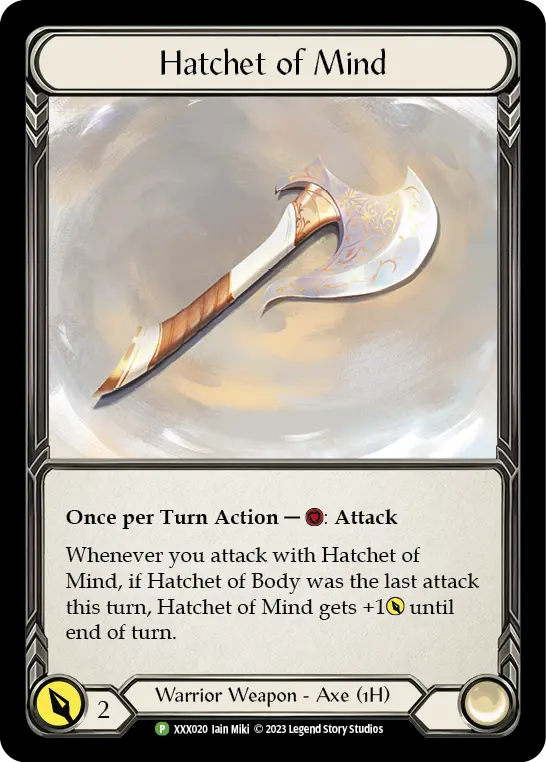 Card: Hatchet of Mind