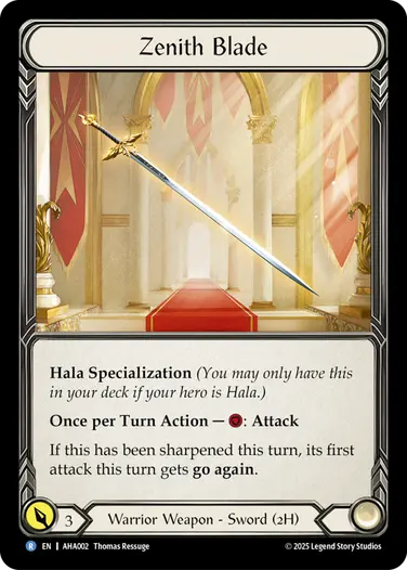 Armory Deck - Hala, Bladesaint of the Vow – Flesh & Blood