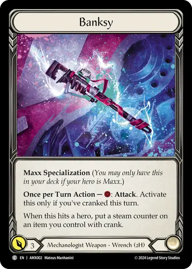Armory Deck - Maxx 'The Hype' Nitro – Flesh & Blood
