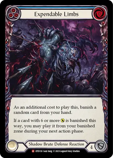 Expendable Limbs