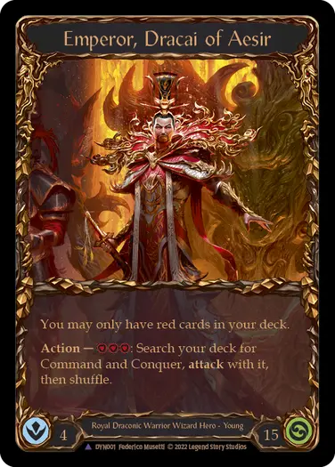 Emperor, Dracai of Aesir