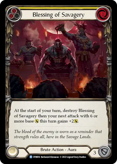 Blessing of Savagery