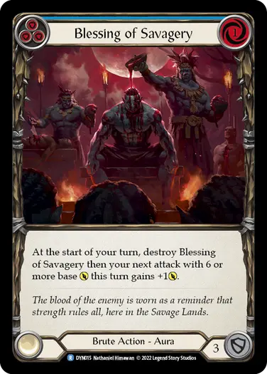 Blessing of Savagery